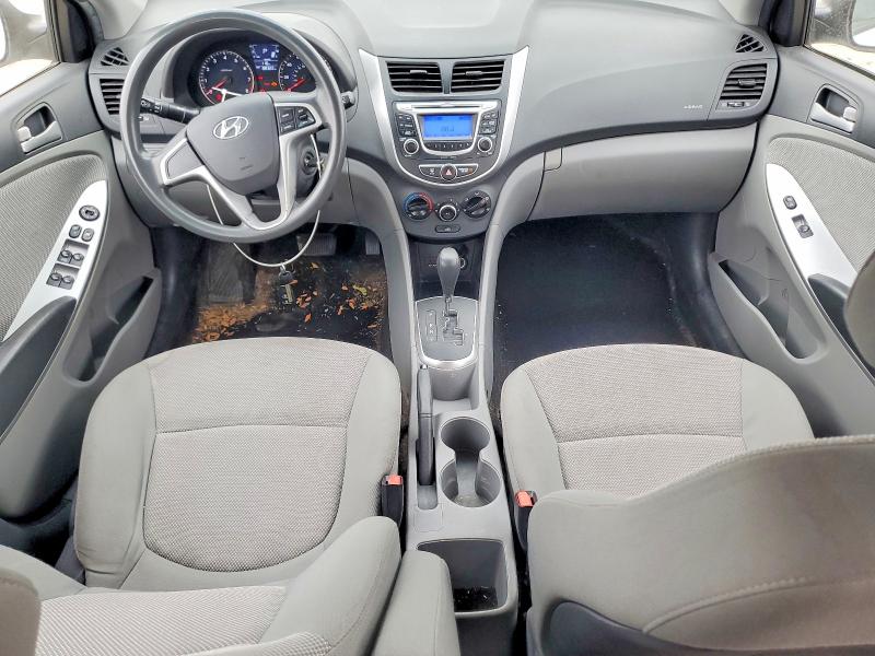 2013 Hyundai Accent VIN KMHCT5AE7DU136678 COPART salvage auction — FRONT END, Il - Salvage Certificate, sold $325 on 2026-07-28 (photo 8)
