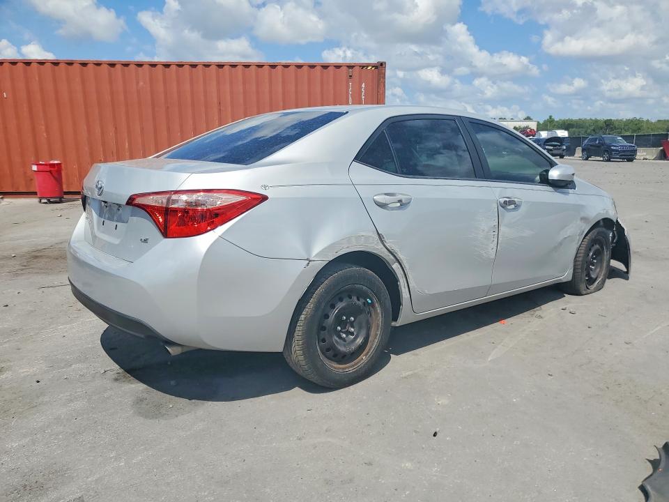 2018 Toyota Corolla VIN 5YFBURHE0JP821074 COPART salvage auction — FRONT END, Fl - Cert Of Title Slvg Rebuildable, sold $2,650 on 2026-07-28 (photo 3)