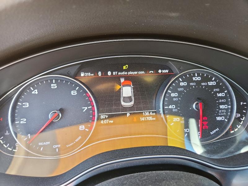 2016 Audi A7 VIN WAU2GAFC3GN117447 COPART salvage auction — FRONT END, Ut - Salvage Certificate, sold $1,050 on 2026-07-24 (photo 9)