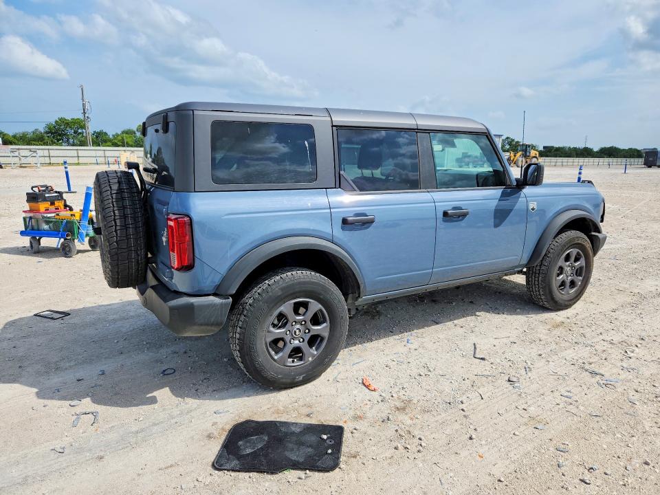 2024 Ford Bronco VIN 1FMDE7BH6RLB45615 COPART salvage auction — FRONT END, Tx - Salvage Vehicle Title, sold $18,200 on 2026-07-09 (photo 3)