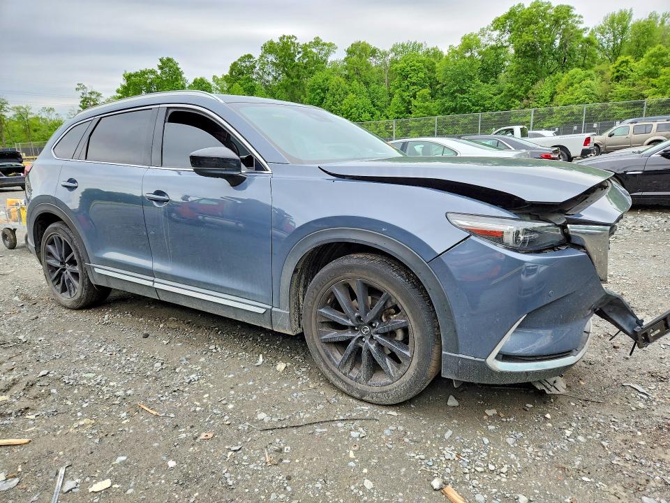 2022 Mazda Cx-9 VIN JM3TCBDY2N0616703 COPART salvage auction — FRONT END, Md - Cert Of Salvage > 75% Damage, sold $2,450 on 2026-07-28 (photo 4)