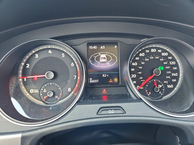 2019 Volkswagen Atlas VIN 1V2WP2CA4KC614944 COPART salvage auction — FRONT END, Tx - Salvage Vehicle Title, sold $3,950 on 2026-07-10 (photo 9)