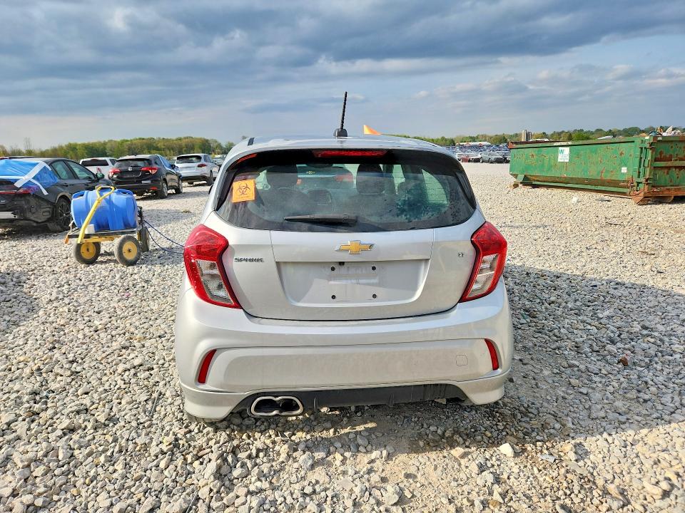 2018 Chevrolet VIN KL8CD6SA1JC482755 COPART salvage auction — FRONT END, Mi - Certificate Of Title, sold $675 on 2026-07-02 (photo 6)