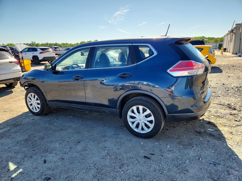 2016 Nissan Rogue VIN KNMAT2MV3GP632537 COPART salvage auction — FRONT END, Va - Cert Of Title - Salvage, sold $325 on 2026-07-22 (photo 2)