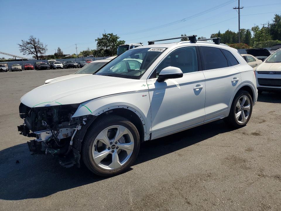 2024 Audi Q5 VIN WA1EAAFY3R2064082 COPART salvage auction — FRONT END, Ca - Salvage Certificate, sold $17,300 on 2026-07-21 (photo 1)
