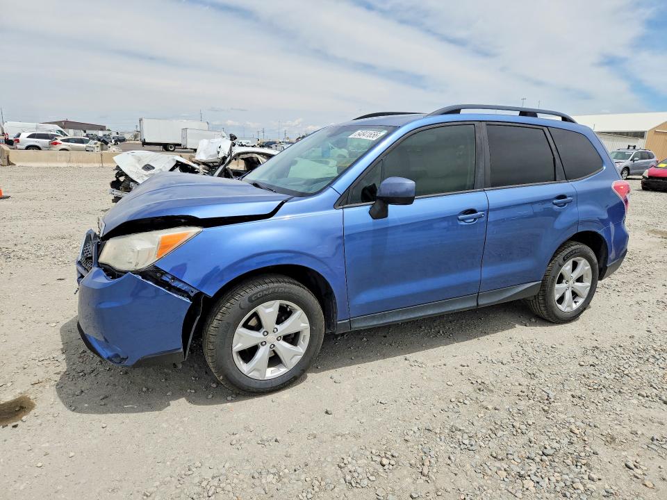 2016 Subaru Forester VIN JF2SJAFC6GH405323 COPART salvage auction — FRONT END, Co - Salvage Title, sold $1,400 on 2026-07-23 (photo 1)