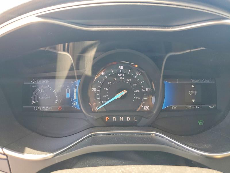 2015 Ford Fusion VIN 3FA6P0LU3FR279169 COPART salvage auction — HAIL, Tx - Salvage Vehicle Title, sold $1,050 on 2026-07-02 (photo 9)