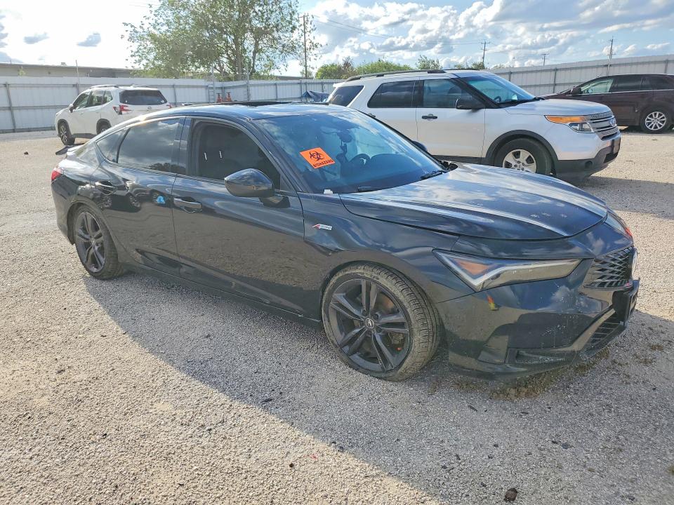 2023 Acura Integra VIN 19UDE4H34PA014384 COPART salvage auction — FRONT END, Tx - Salvage Vehicle Title, sold $5,700 on 2026-07-09 (photo 4)