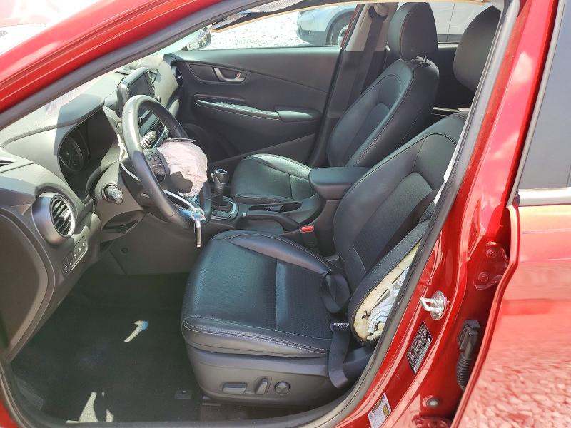 2021 Hyundai Kona VIN KM8K53A54MU692165 COPART salvage auction — FRONT END, Fl - Certificate Of Destruction, sold $2,550 on 2026-07-07 (photo 7)