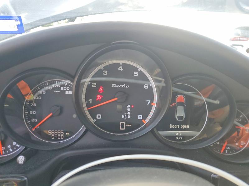 2016 Porsche Panamera VIN WP0AC2A70GL070111 COPART salvage auction — REAR END, Tx - Salvage Vehicle Title, sold $14,900 on 2026-08-07 (photo 9)