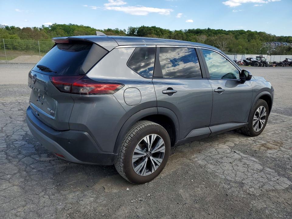 2023 Nissan Rogue VIN 5N1BT3BB6PC897846 COPART salvage auction — ROOF, Pa - Certificate Of Salvage, sold $5,300 on 2026-07-02 (photo 3)