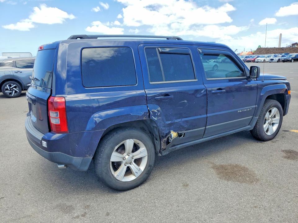 2014 Jeep Patriot VIN 1C4NJRBB9ED879147 COPART salvage auction — REAR END, Hi - Certificate Of Salvage, sold $2 on 2026-08-10 (photo 3)