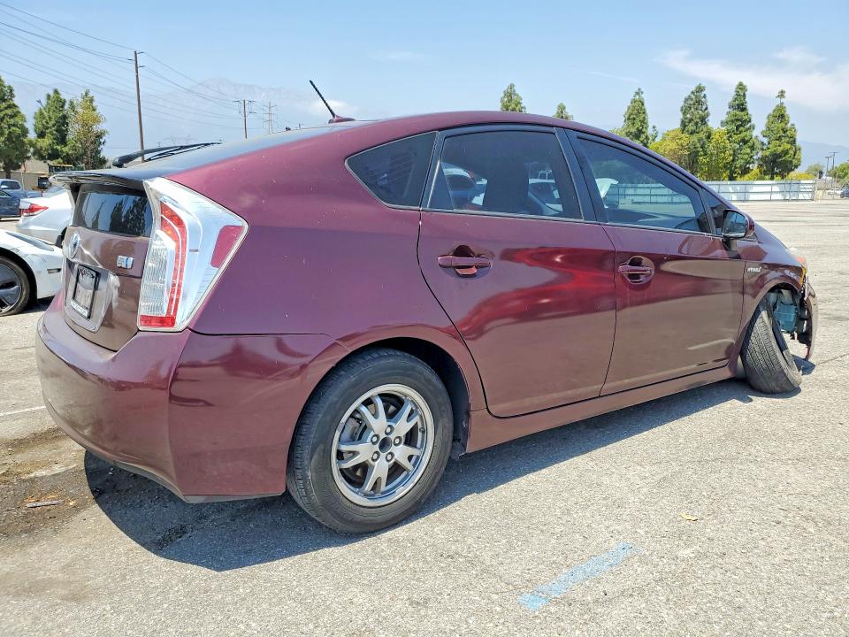 2013 Toyota VIN JTDKN3DU6D5571610 COPART salvage auction — FRONT END, Ca - Salvage Certificate, sold $2,750 on 2026-07-14 (photo 3)