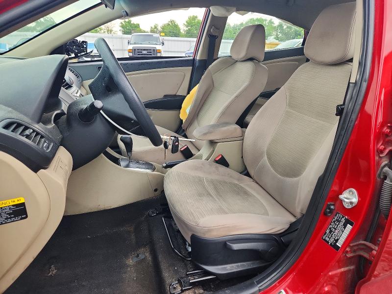 2017 Hyundai Accent VIN KMHCT4AE2HU374972 COPART salvage auction — ALL OVER, Mo - Salvage Certificate Of Title, sold $70 on 2026-07-21 (photo 7)