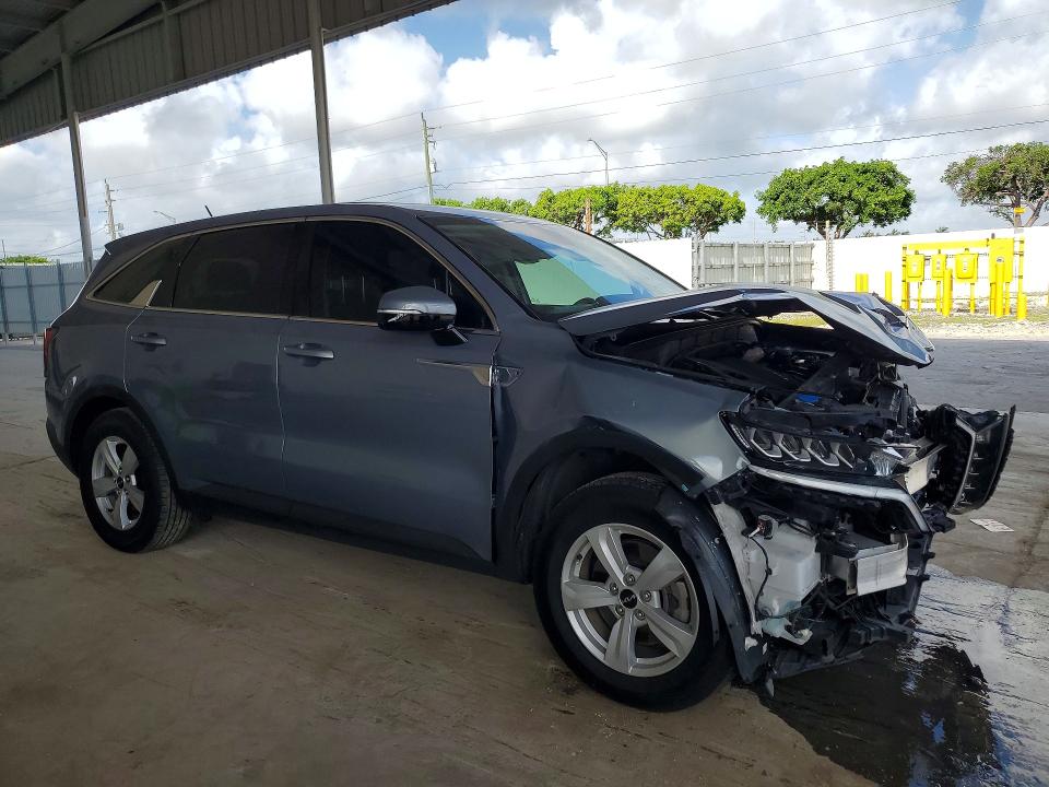 2023 Kia Sorento VIN 5XYRG4LC3PG202934 COPART salvage auction — FRONT END, Fl - Certificate Of Destruction, sold $15 on 2026-07-29 (photo 4)