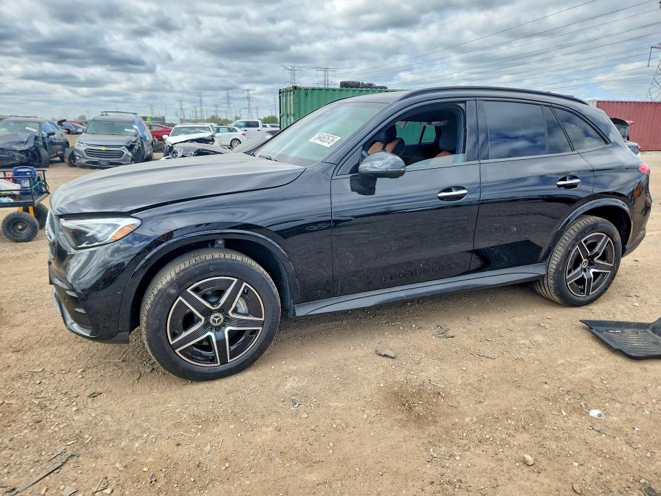 2025 Mercedes-benz Glc VIN W1NKM4HB9SF342386 COPART salvage auction — SIDE, Il - Salvage Certificate, sold $28,500 on 2026-07-28 (photo 1)