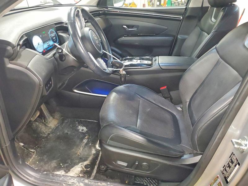 2022 Hyundai Tucson VIN 5NMJECAE4NH022964 COPART salvage auction — FRONT END, Ak - Bill Of Sale- Salvage, sold $25 on 2026-07-21 (photo 7)