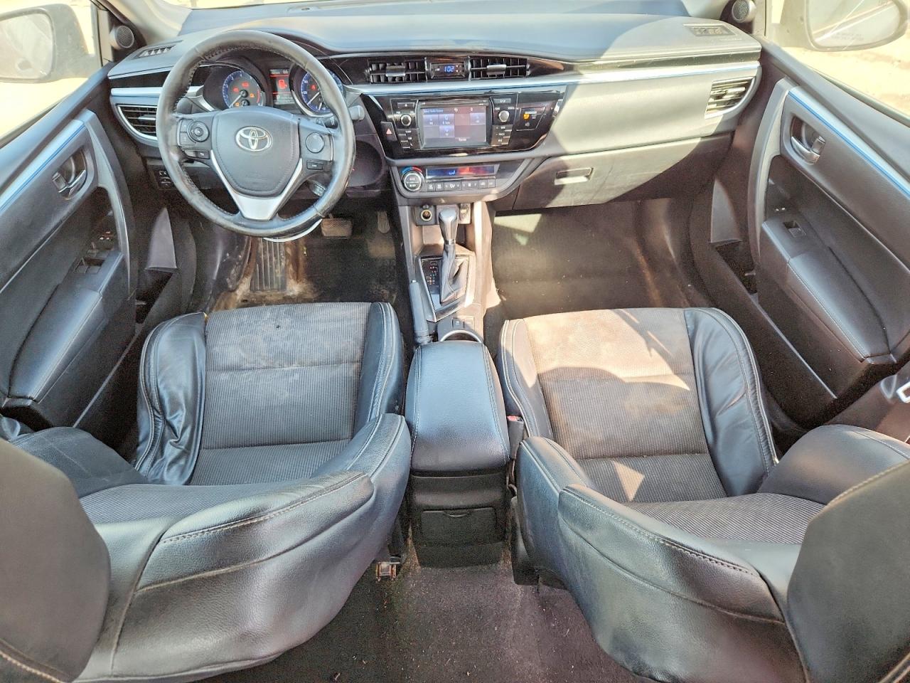 2014 Toyota Corolla VIN 5YFBURHE6EP153268 COPART salvage auction — Rear End, IL - SALVAGE CERTIFICATE, sold $2,550 on 2026-06-30 (photo 8)