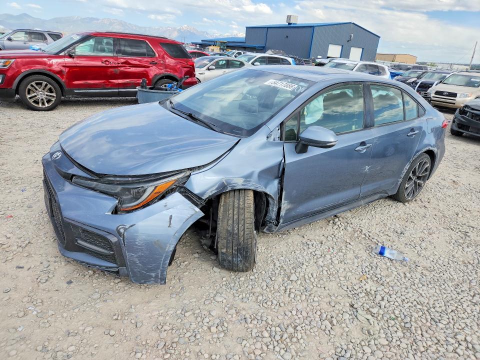 2020 Toyota Corolla VIN JTDP4RCE8LJ009204 COPART salvage auction — FRONT END, UT - SALVAGE CERTIFICATE, sold $3,600 on 2026-07-28 (photo 1)