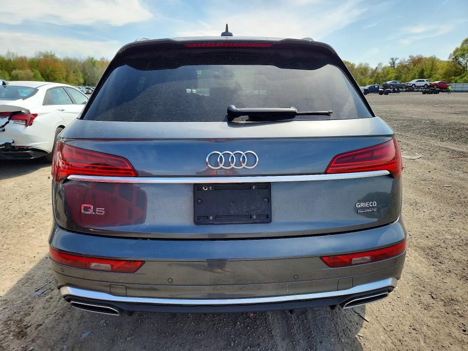 2022 Audi Q5 VIN WA1EAAFY4N2099756 COPART salvage auction — FRONT END, Ma - Cert Of Title-Salvage, sold $13,800 on 2026-07-15 (photo 6)