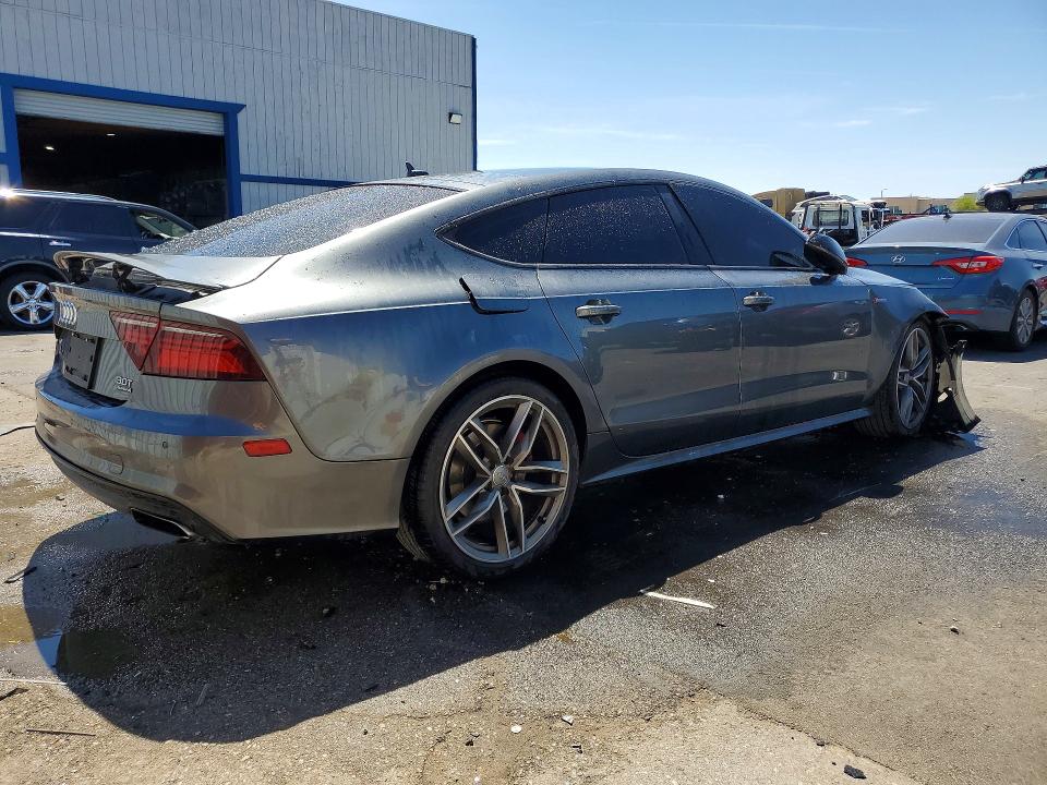 2018 Audi A7 VIN WAUW3AFC5JN001669 COPART salvage auction — FRONT END, Nv - Certificate Of Title, sold $1,900 on 2026-07-16 (photo 3)