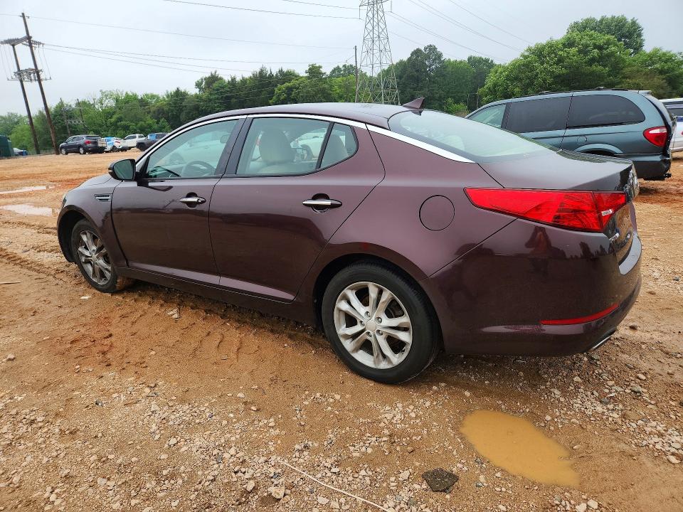 2012 Kia VIN 5XXGM4A75CG047226 COPART salvage auction — VANDALISM, Nc - Salvage Certificate Of Title, sold $825 on 2026-07-20 (photo 2)