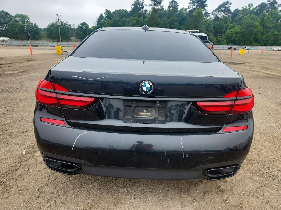 2018 BMW 7er VIN WBA7E2C57JG743313 COPART salvage auction — ROOF, Id - Salvage Certificate Of Title, sold $5,600 on 2026-07-17 (photo 6)