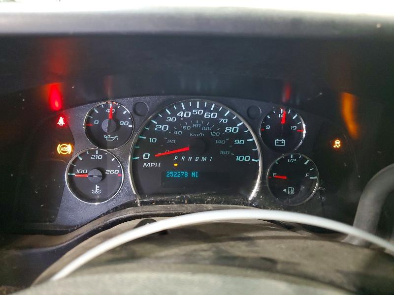 2012 Chevrolet Express 2500 VIN 1GCWGGCA5C1168329 COPART salvage auction — REAR END, VT - CERTIFICATE OF TITLE, sold $1,950 on 2026-07-10 (photo 9)