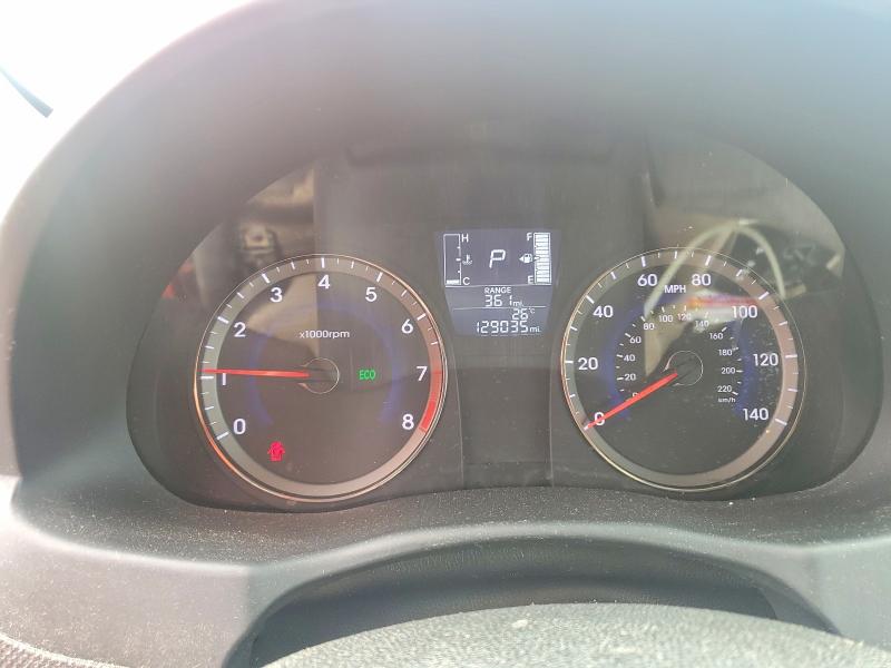 2017 Hyundai Accent VIN KMHCT4AE3HU334318 COPART salvage auction — FRONT END, Nc - Salvage Certificate Of Title, sold $725 on 2026-07-30 (photo 9)