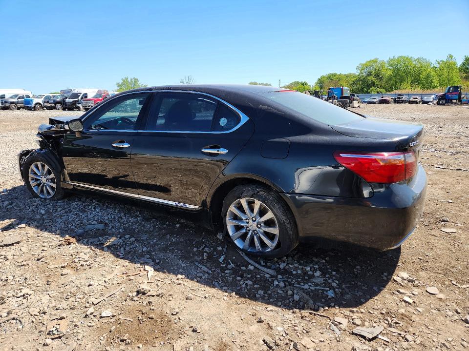 2010 Lexus Ls VIN JTHDU1EF5A5012480 COPART salvage auction — FRONT END, IL - SALVAGE CERTIFICATE, sold $650 on 2026-07-31 (photo 2)
