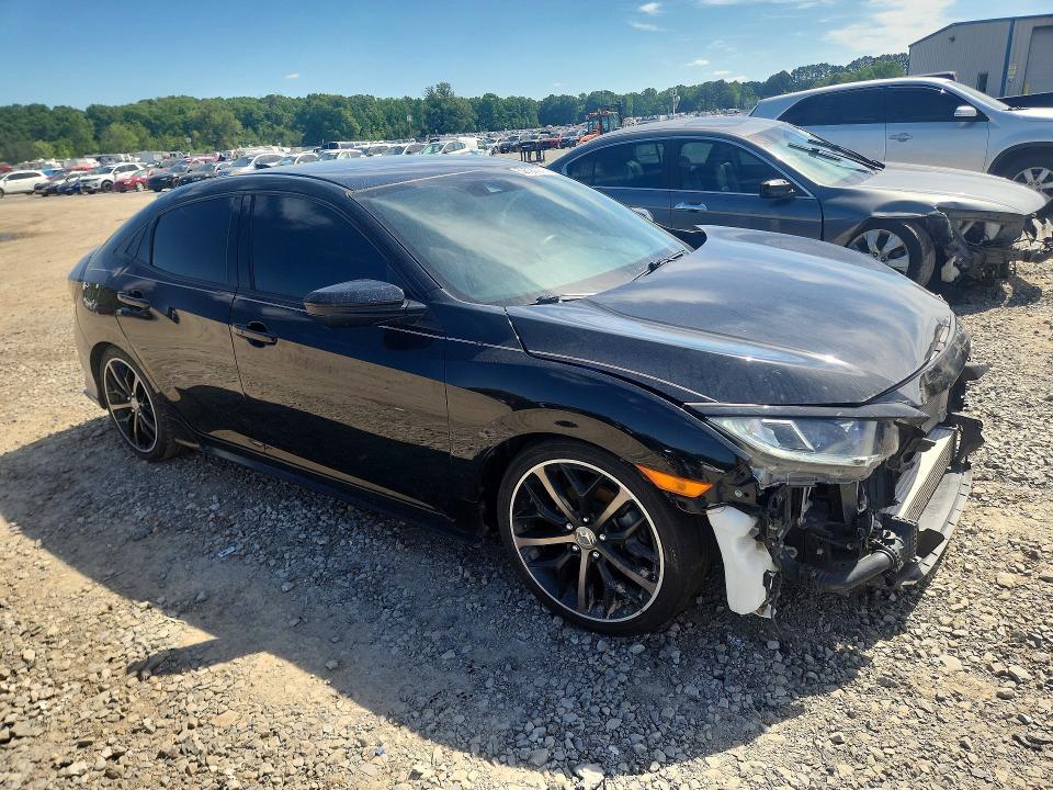 2021 Honda Civic VIN SHHFK7H41MU202758 COPART salvage auction — FRONT END, Ar - Cert Of Title-Salvage, sold $4,350 on 2026-07-20 (photo 4)