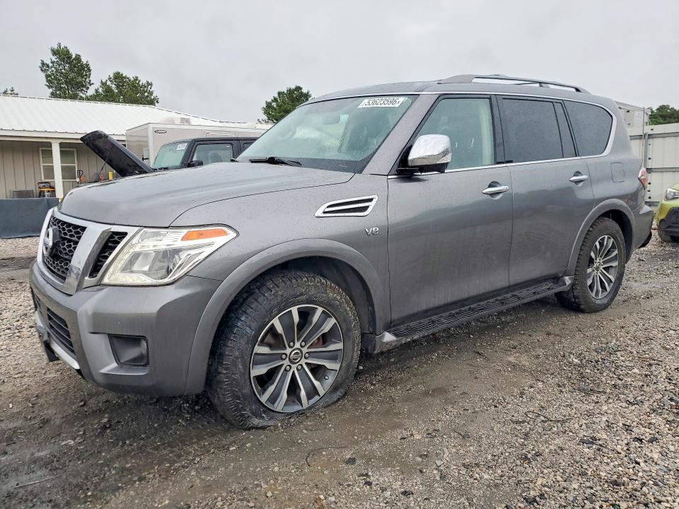 2018 Nissan Armada VIN JN8AY2NC3J9553397 — COPART salvage auction photo