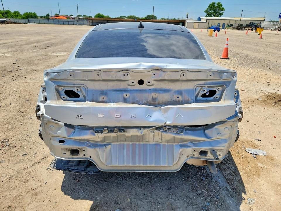 2024 Hyundai Sonata VIN KMHL14JA2RA351312 COPART salvage auction — REAR END, Tx - Certificate Of Title, sold $8,400 on 2026-07-22 (photo 6)