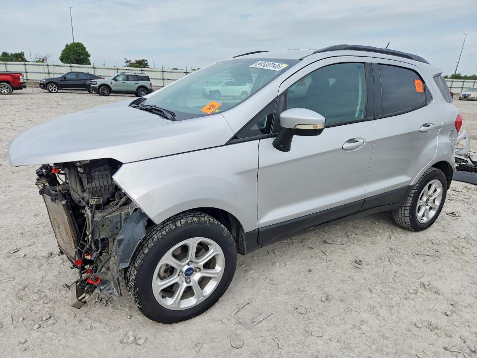 2018 Ford Ecosport VIN MAJ3P1TEXJC182799 COPART salvage auction — FRONT END, Il - Salvage Certificate, sold $800 on 2026-07-27 (photo 1)