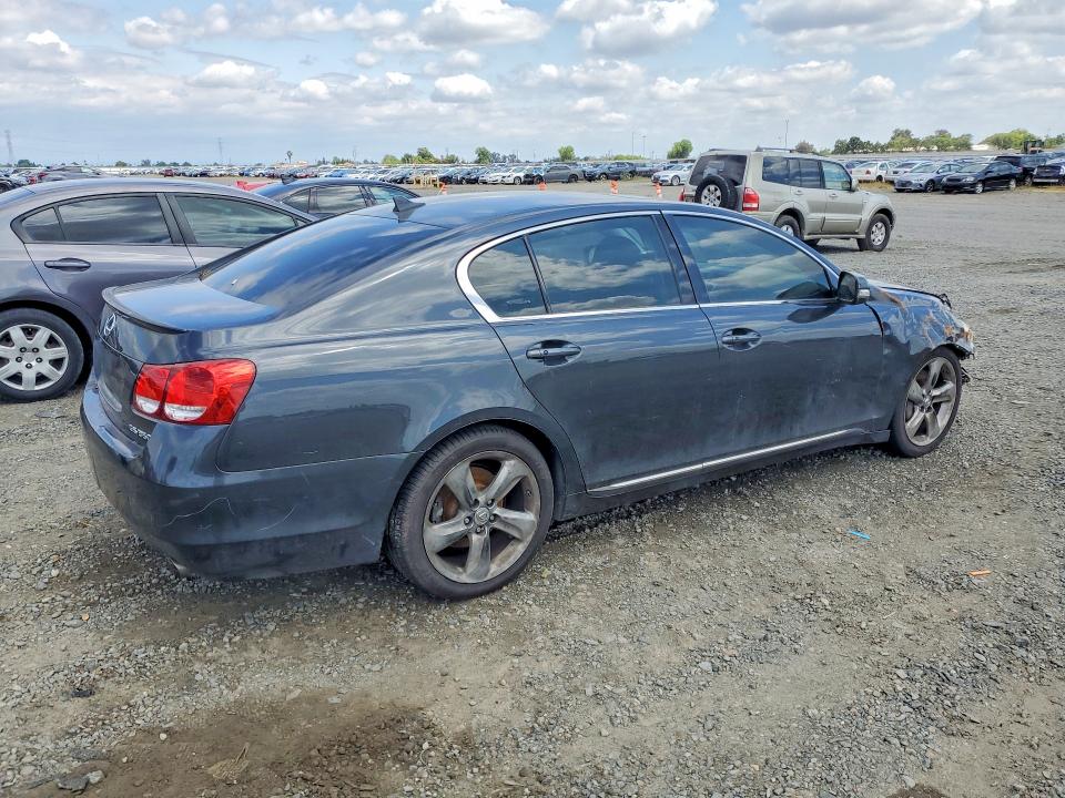 2010 Lexus Gs 350 VIN JTHBE1KS8A0049476 COPART salvage auction — FRONT END, Ca - Dis/Dlr/Exp Only Clean Title, sold $325 on 2026-07-07 (photo 3)
