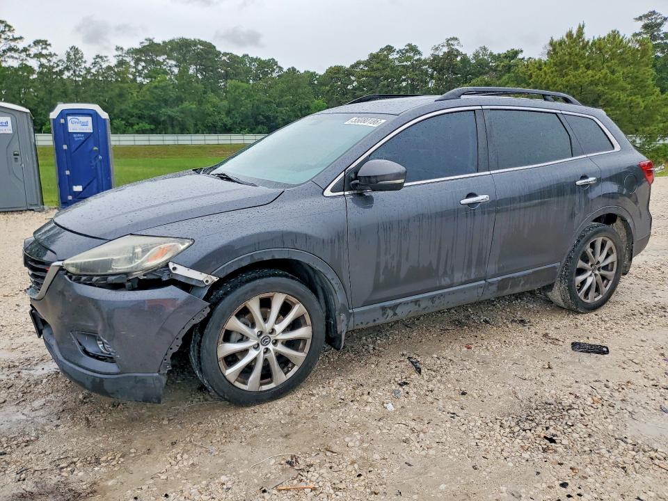 2015 Mazda Cx-9 VIN JM3TB2DA4F0468755 COPART salvage auction — FRONT END, TX - CERTIFICATE OF TITLE, sold $850 on 2026-07-24 (photo 1)