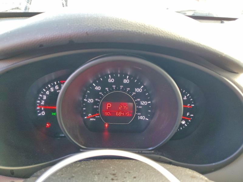 2018 Kia Soul VIN KNDJN2A23J7626538 COPART salvage auction — FRONT END, Fl - Cert Of Title Slvg Rebuildable, sold $1,600 on 2026-07-14 (photo 9)
