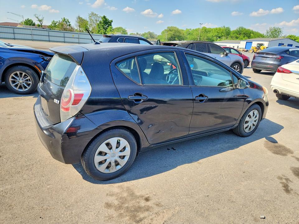 2012 Toyota Prius VIN JTDKDTB35C1019700 COPART salvage auction — SIDE, Id - Salvage Certificate Of Title, sold $150 on 2026-07-21 (photo 3)