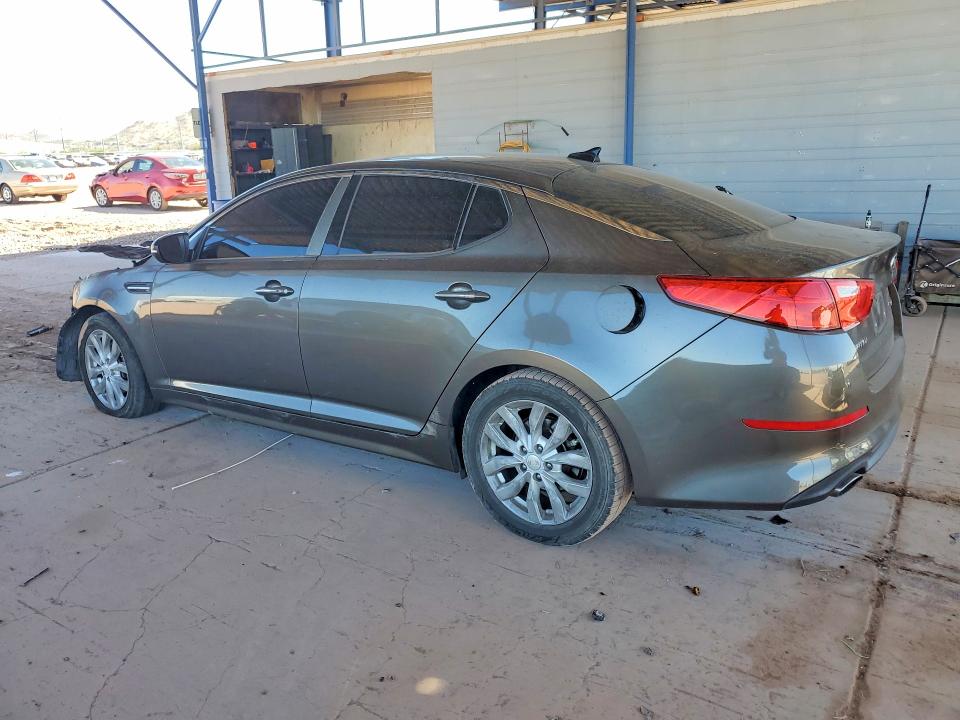 2015 Kia Optima VIN 5XXGN4A70FG406354 COPART salvage auction — BURN, Az - Cert Of Title - Salvage, sold $150 on 2026-07-14 (photo 2)