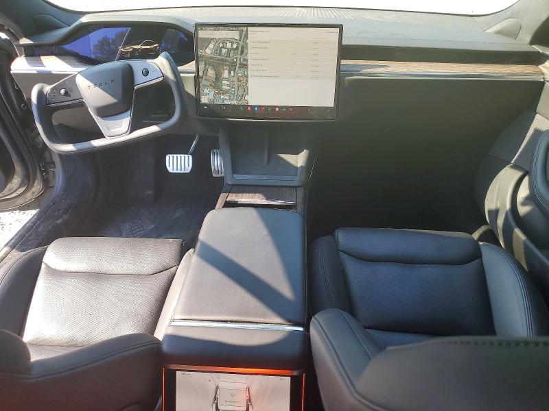 2021 Tesla VIN 5YJSA1E55MF440450 COPART salvage auction — REAR END, Salvage Title, sold $7,600 on 2026-07-23 (photo 8)