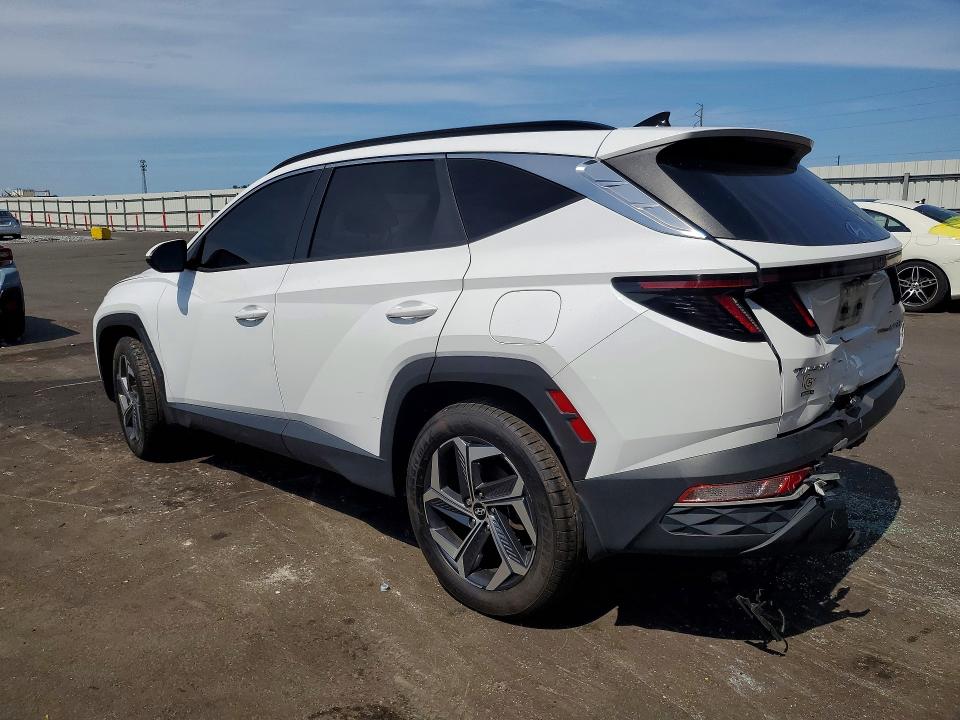 2022 Hyundai Tucson VIN KM8JFCA13NU075556 COPART salvage auction — REAR END, Fl - Certificate Of Destruction, sold $8,200 on 2026-07-13 (photo 2)