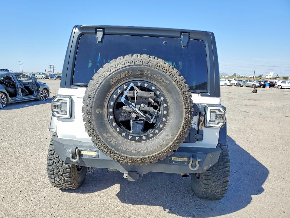 2018 Jeep Wrangler / VIN 1C4HJXFNXJW199309 COPART salvage auction — SIDE, Az - Cert Of Title - Salvage, sold $7,300 on 2026-07-31 (photo 6)