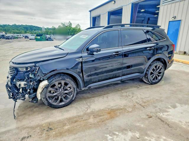 2021 Kia VIN 5XYRKDLF7MG016334 COPART salvage auction — FRONT END, Il - Salvage Certificate, sold $7,700 on 2026-07-22 (photo 1)
