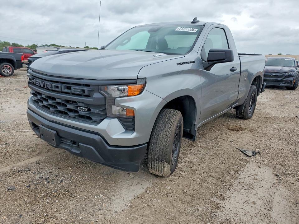 2025 Chevrolet Silverado VIN 3GCNAAEK9SG207553 COPART salvage auction — REAR END, Tx - Salvage Vehicle Title, sold $9,300 on 2026-07-09 (photo 1)