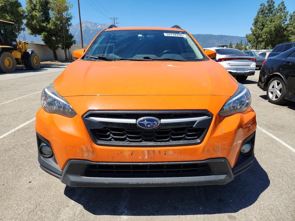 2019 Subaru Xv VIN JF2GTACC9K8254474 COPART salvage auction — REAR END, Ca - Salvage Certificate, sold $2,550 on 2026-07-09 (photo 5)