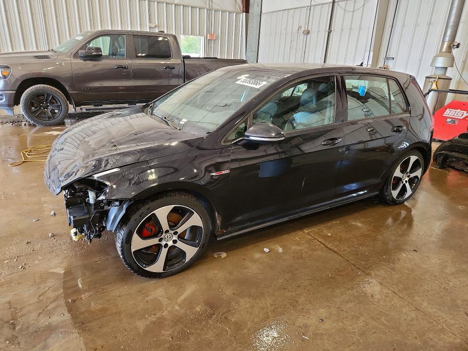 2015 Volkswagen Gti VIN 3VW5T7AU6FM000482 COPART salvage auction — FRONT END, Wi - Certificate Of Title, sold $2,300 on 2026-07-08 (photo 1)