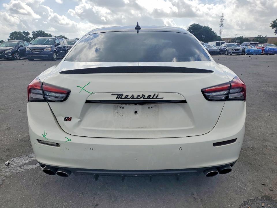 2015 Maserati Ghibli VIN ZAM57RTA2F1131746 COPART salvage auction — FRONT END, Fl - Cert Of Title Slvg Rebuildable, sold $3,500 on 2026-07-02 (photo 6)