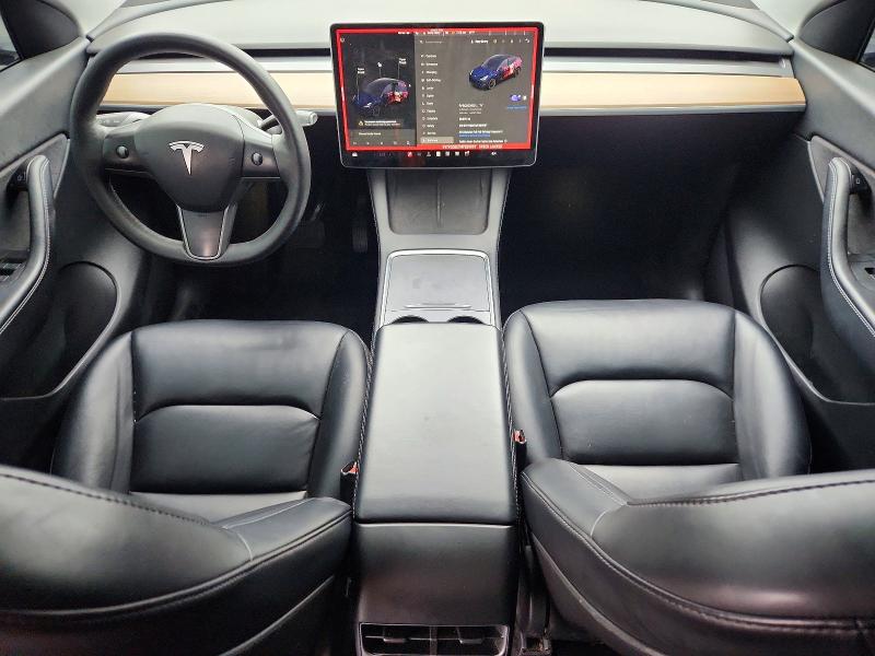 2021 Tesla Model y VIN 5YJYGDEE7MF299987 COPART salvage auction — SIDE, CA - SALVAGE CERTIFICATE, sold $150 on 2026-07-21 (photo 8)