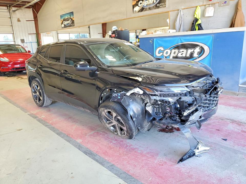 2025 Chevrolet Trax VIN KL77LGEP7SC124608 COPART salvage auction — FRONT END, Oh - Cert Of Title-Salvage, sold $2,750 on 2026-07-27 (photo 4)