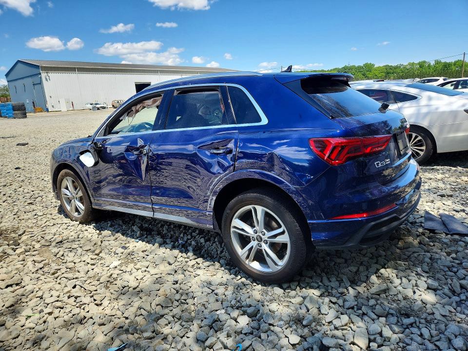 2024 Audi Q3 VIN WA1DECF31R1159312 COPART salvage auction — SIDE, Nj - Cert Of Title-Salvage, sold $6,700 on 2026-08-03 (photo 2)